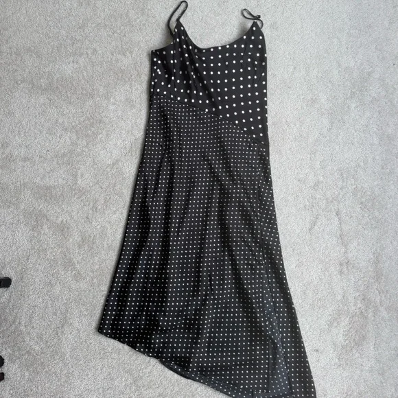 a new day Black Dress with White Dots - Picture 2 of 3